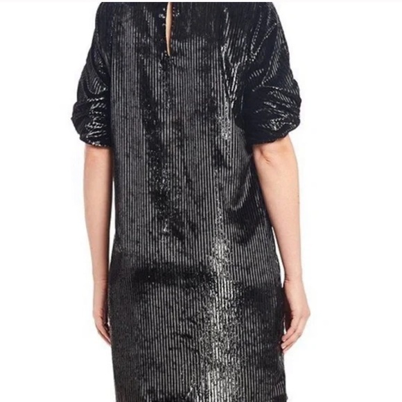 Gibson Latimer Shimmer Velvet Dress NEW - Picture 2 of 9